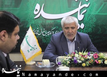 ناظرین مجلس در شورای عالی آموزش و پرورش انتخاب شدند  عطاء الله سلطانی صبور در حاشیه بازدید از سایت نماینده