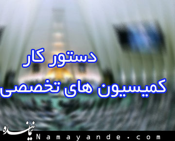 اژهای به کمیسیون کشاورزی میرود کمیسیون های تخصصی