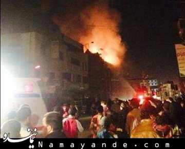 هشدارپزشکی قانونی درباره چهارشنبه سوری آتش سوزی هتل ایرانی ها در کربلا