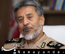 دریادار سیاری به نیروهای فرامنطقه ای هشدار داد دریادار سیاری