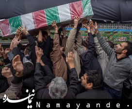 پيكر استاد سيد علی اكبر رزم آرا پيشكسوت تعزيه در دامغان تشيع شد رزم آرا43