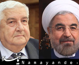 حمایت از تروریستها نادرست و بینتیجه بود/ ایران در کنار ملت و دولت سوریه است  روحانی و معلم