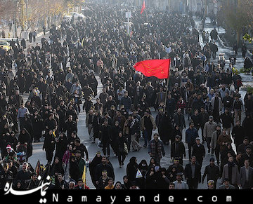 جاماندگان قافله عشق به حرم سیدالکریم رفتند/ از طومار درد دل با حسین(ع) تا واکس صلواتی عزاداران اربعین431