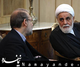 توصیه ناطق نوری به اعتدال گرایان: با لاریجانی هماهنگ باشید لاریجانی و ناطق