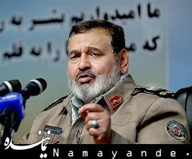 یک لحظه با آمریکا کنار نخواهیم آمد/ توصیه سرلشکر فیروزآبادی به فرماندهان ناجا فیروزآبادی