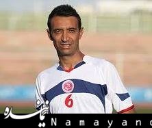 مهاجم استقلالی در مراسم یادبود هادی نوروزی/عکس رضا عنایتی