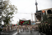 عزاداری نیروهای مسلح در مصلای تهران