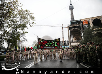 عزاداری نیروهای مسلح در مصلای تهران