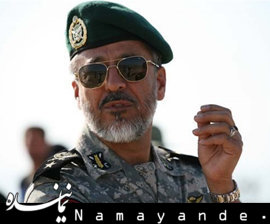 امیر سیاری از نشستن کنار نماینده نیروی دریایی آمریکا خودداری کرد دریادار سیاری