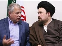 دیدار پرسپولیسی ها با نوه امام خمینی سید حسن خمینی و پروین