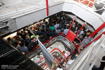 پیگیری کامل تخریب طبقه ۷ پاساژ علاء الدین تجمع مغازه داران پاساژ علاءالدین