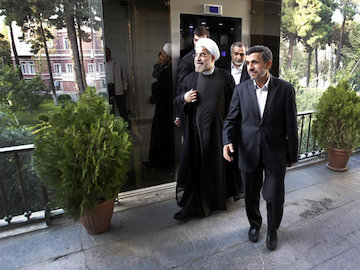 روحانی به دنبال رصد تحرکات احمدینژاد روحانی احمدی نژاد431