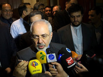 ظریف:  با فشار نمی توانند کار را به پیش ببرند ظریف