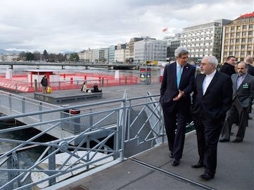 پیادهروی ۲ نفره ظریف و کری در ژنو! + تصاویر ظریف  و کری