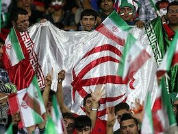 تصاویر سانسور شده تماشاگران ایرانی در استرالیا  تماشاگران فوتبال