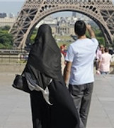 حجاب+برج ایفل فرانسه/2