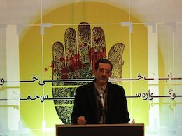 بینظیرترین اثر هنری «بهزاد پروینقدس» با موضوع زندگی رهبرانقلاب عرضه میشود بهزاد پروین قدس/1