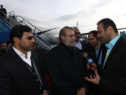 اردوغان به ایران سفر می کند علی لاریجانی