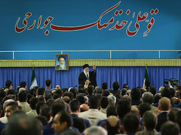 رویترز:تهران با امریکا تنها بر سر مسائل هسته ای گفتگو می کند
 دیدار رهبری با ورزشکاران431