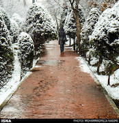 برف امروز تهران 