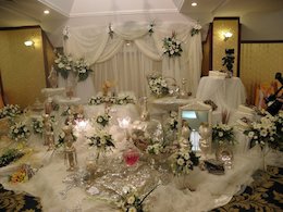 زیباترین سفره عقد دنیا+عکس سفره عقد/43