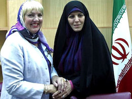 پاسخگویی دلجویانه ملاوردی به غربیها! / ضعف خانم معاون در مقابل "کلادیا روت" ملاوردی و نایب رئیس مجلس آلمان