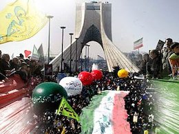 دعوت رئیس جمهور از مردم برای حضور گسترده در راهپيمایی ٢٢ بهمن  22 بهمن 43