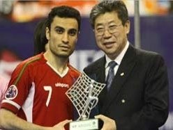 بازیکن ایرانی نامزد کسب عنوان بهترین بازیکن فوتسال جهان شد اصغر حسنزاده 43