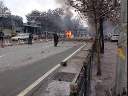 یک کشته در حمله انتحاری در نزدیکی سفارت ایران در کابل  انفجار انتحاری 43