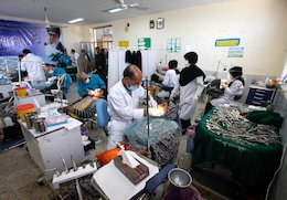 احتمال برپایی مجدد بیمارستان های صحرایی در تهران وجود دارد بیمارستان صحرایی سپاه 43