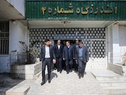 بازدید وزیر بهداشت از زندان 43