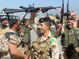 ارتش عراق منطقهای مهم را در رمادی آزاد کرد ارتش عراق