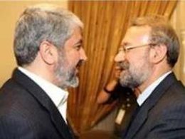 لاریجانی و خالد مشعل در دوحه دیدار و گفت وگو کردند خالد43