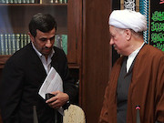 هاشمی و احمدی نژاد