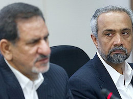 از عکس یادگاری روحانی با خبرنگاران تا دست به دوربین شدن جهانگیری و نهاوندیان نهاوندیان و جهانگیری