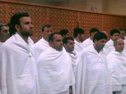 سرخپوشان در لباس احرام+تصاویر پرسپولیسی ها در مکه