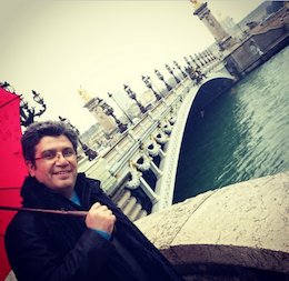 مجری معروف از حال و هوای فرانسه گفت + عکس رشیدپور