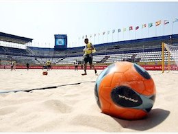 ایران از گروه مرگ صعود کرد فوتبال ساحلی 43