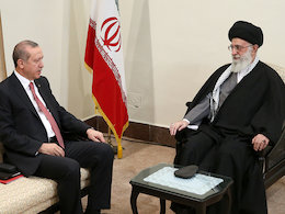 اردوغان با رهبر معظم انقلاب دیدار کرد رهبری و اردوغان