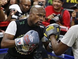 حیوان خانگی ورزشکار مشهور!/عکس فلوید می ودر