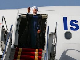 روحانی وارد شیراز شد روحانی 43