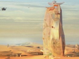 ساخت شهر عمودی در قلب کویر!+تصاویر  شهر عمودی