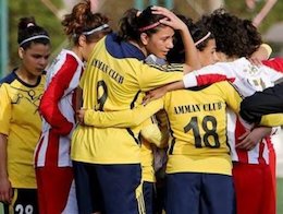 احترام به حجاب در فوتبال/عکس فوتبال بانوان