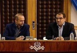 قدردانی وزیر بهداشت از صدا و سیما هاشمی و سرافراز