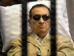 دیکتاتور مصر از السیسی حمایت کرد مبارک