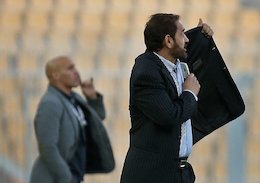 حرکات بامزه فیروز کریمی!/عکس فیروز کریمی