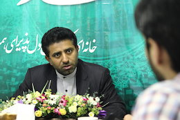 ابوالقاسم جراره در حاشیه بازدید از سایت «نماینده»