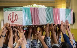 مراسم وداع با شهدای غواص، امشب در دانشگاه تهران برگزار می شود تشییع شهدای گمنام و سربازی