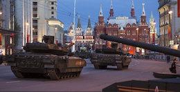 تانک در مسکو