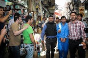 بازسازی صحنه سرقت بازار تهران